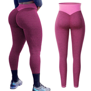 High Waist Leggings No See Through Scrunch