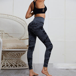 Leggings senza cuciture Camo