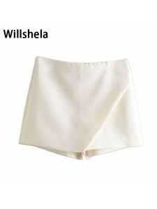 Vintage Style High-Waisted A-Line Skirt