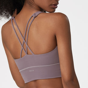 Breathable Quick Dry Cross Back Sports Bra