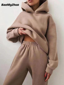 Winter Two Piece Tracksuit Oversized 2022