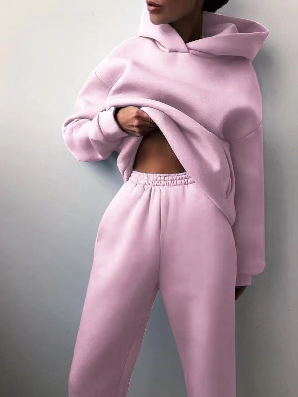 Winter Two Piece Tracksuit Oversized 2022